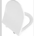 Vitra Integra WC-Sitz Slim Wrap mit Absenkautomatik und Schnellverschluss, Duroplast,
