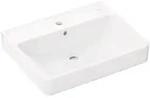 hansgrohe Xanuia Q Aufsatzwaschtisch geschliffen 600x480mm mit Hahnloch und