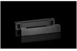 Rittal Sockel-Eckst&uuml;ck VX, 100mm, 600mm, Stahlblech, Schwarz, 8660002 8660002