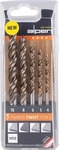 Alpen 67100005100, Alpen Holzspiralbohrer-Set Timber Twist, 4/5/6/8/10mm 67100005100