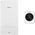 Bosch Gas-Heizwertpaket Jupa ZWRKE01, CerastarComfort ZWR 18-7 KE 23, Regler CR...
