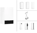 Viessmann Paket Vitodens 200-W B2HH Gas-Brennwertheizger&auml;t 19kW Umlauf 7",