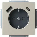 Busch J&auml;ger SCHUKO USB-A+C 20 EUCB2USBAC-866 Steckdose 2CKA002011A6314