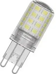 Ledvance LED-Lampe PIN 40, 4,2W 470lm 4000K G9, Klar 4099854248993