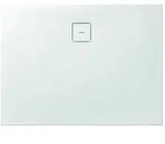 Breuer Modern Line Steinoptik Rechteckduschwanne 900x1200mm inklusive Siphon, Weiss