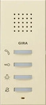 Gira 125001, Gira Wohnungsstation AP System 55 125001, Freisprechen, Cremewei&szlig;