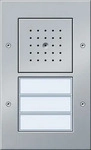 Gira 126765, Gira T&uuml;rstation AP 3-fach, 19mm, Alu, 126765 126765