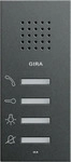 Gira 125028, Gira Wohnungsstation AP System 55, Freisprechen, Anthrazit, 125028
