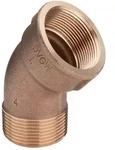 Viega Bogen 45 Grad 3121, R 3/8" x Rp 3/8", Rotguss 281755