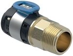 Geberit FlowFit &Uuml;bergang mit Au&szlig;engewinde bleifreie Siliziumbronze, D 20mm, R...