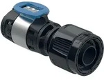 Geberit FlowFit &Uuml;bergang mit MasterFix, 16mm x Rp 1/2", PPSU, Schwarz, 620290001