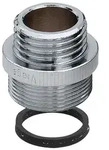 Viega &Uuml;bergangsnippel 3253, M24 x 1mm x G 3/4", Rotguss verchromt 448349