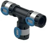 Geberit T-St&uuml;ck FlowFit egal, DN 20, 25mm, PPSU, Schwarz, 620082001 620082001