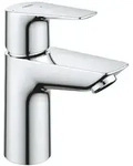 Grohe BauEdge Waschtischbatterie, 1-Loch-Montage, Einhand, EcoMode, Chrom, 23559001