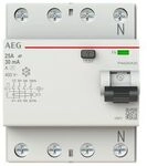 AEG FI-Schalter FN425/A30, 4P Typ A 25A 30mA 4TLE 2CSF704156R1250