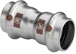 Viega Temponox Muffe mit SC-Contur 1715, d. 28mm, Stahl nichtrostend 809003