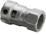 Viega Megapress &Uuml;bergangsst&uuml;ck mit SC-Contur 4212, 1/2" x Rp 1/2", Stahl mit