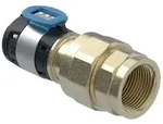 Geberit FlowFit &Uuml;bergangsverschraubung mit Innengewinde bleifreie Siliziumbronze, D