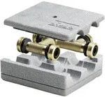 Viega Raxofix Kreuzungs-T-St&uuml;ck mit SC-Contur 5349, d. 20x20x20mm, Messing...
