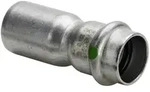 Viega Sanpress Inox Reduzierst&uuml;ck I/A mit SC-Contur 2315.1, d. 35x18mm, Edelstahl