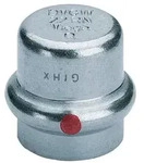 Viega Prestabo Verschlusskappe mit SC-Contur 1156, d. 28mm, Stahl verzinkt 643614