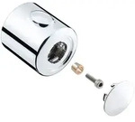 Hansgrohe Abstellgriff/Umstellgriff Ecostat 1001 SL, Chrom, 96619000 96619000