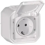 Legrand Schutzkontakt-Steckdose Plexo New, IP44, Steckklemme, Wei&szlig;, 069770L...