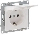 Legrand Schutzkontakt-Steckdose SEANO, 16 A, 250 V, Unterputz, mit Klappdeckel,
