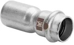 Viega Temponox Reduzierst&uuml;ck I/A mit SC-Contur 1715.1, d. 28x22mm, Stahl