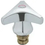 Grohe Oberteil mit Trecorn Griff Markierung Rot 3/8", Chrom, 45967000 45967000