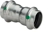 Viega Sanpress Inox Muffe mit SC-Contur 2315, d. 18mm, Edelstahl 436162
