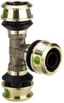 Viega Raxofix T-St&uuml;ck mit SC-Contur 5318, 20mm, Siliziumbronze 647292