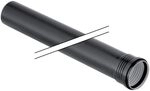 Geberit Silent-PP Rohr mit Muffe Au&szlig;endurchmesser 160mm, L&auml;nge 100cm,...