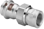 Viega Temponox &Uuml;bergangsverschraubung mit SC-Contur 1762, d. 35mm x Rp 1 1/4",...