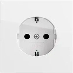 Gira Schutzkontakt-Steckdose Fl&auml;chenschalter 418870, 16A 250V, Reinwei&szlig; 418870