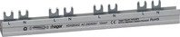 hager KDN263AZ, hager Phasenschiene 2P Gabelanschluss 10 mm2 f&uuml;r ARFxxxD 12 Module