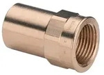 Viega Sanpress Einsteckst&uuml;ck 2212.1, d. 28mm x Rp 1", Siliziumbronze 122942