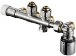 Oventrop Multiblock Anschlussarmatur T-RT, Eckform, G 3/4" Innengewinde 1184016