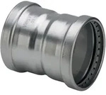 Viega Sanpress Inox XL Muffe mit SC-Contur XL 2315XL, d. 76,1mm, Stahl...