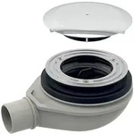 Geberit Duschwannenablauf, Ablaufkappe Sperrwasserh&ouml;he 30mm Abgang aus PP D 40mm
