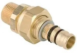 Geberit Mepla &Uuml;bergangsverschraubung mit Au&szlig;engewinde, D 63mm, R 2", G 2 3/4",