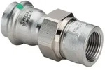 Viega Sanpress Inox &Uuml;bergangsverschraubung mit SC-Contur 2362, d. 54mm x Rp 2",