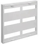 hager Ber&uuml;hrungsschutzabdeckung, universN, 450x500mm, 6x 12PLE US32A2