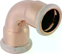 Geberit 60104, Geberit Bogen Mapress, 90 Grad, 22mm, Kupfer, 60104 60104