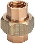 Viega Rohrverschraubung 3330 flachdichtend, Rp 2", Rotguss 271077