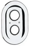 Grohe Rosette oval 225x150 f&uuml;r Automatic 2000/Sentosa alt, Chrom, 47188000 47188000