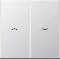 Jung AL2995P, Jung Wippe LS AL2995P, 70x70mm, Metall, Aluminium AL2995P