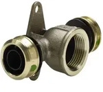 Viega Raxofix-Wandscheiben-T-St&uuml;ck mit SC-Contur 5325.8, d. 16mm x Rp 1/2" x d.