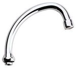 Grohe Rohrauslauf, schwenkbar, ohne Anschlag, Auslauf mit Mousseur, Verschr. 3/4 ",