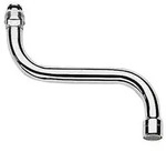 Grohe S-Auslauf f&uuml;r K&uuml;chen-Wandbatterien, schwenkbar, 150mm, Chrom, 13052000